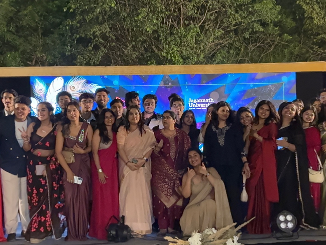 graduating students celebration