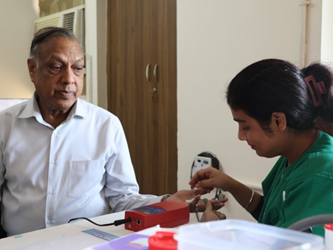 staff health checkup camp