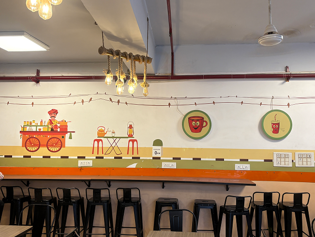campus refreshment area