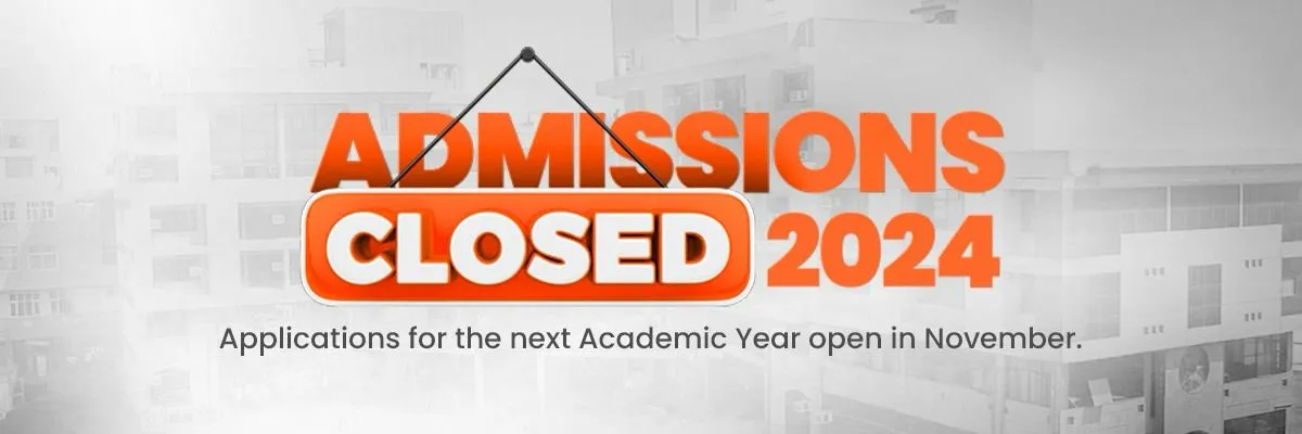 Admission Close